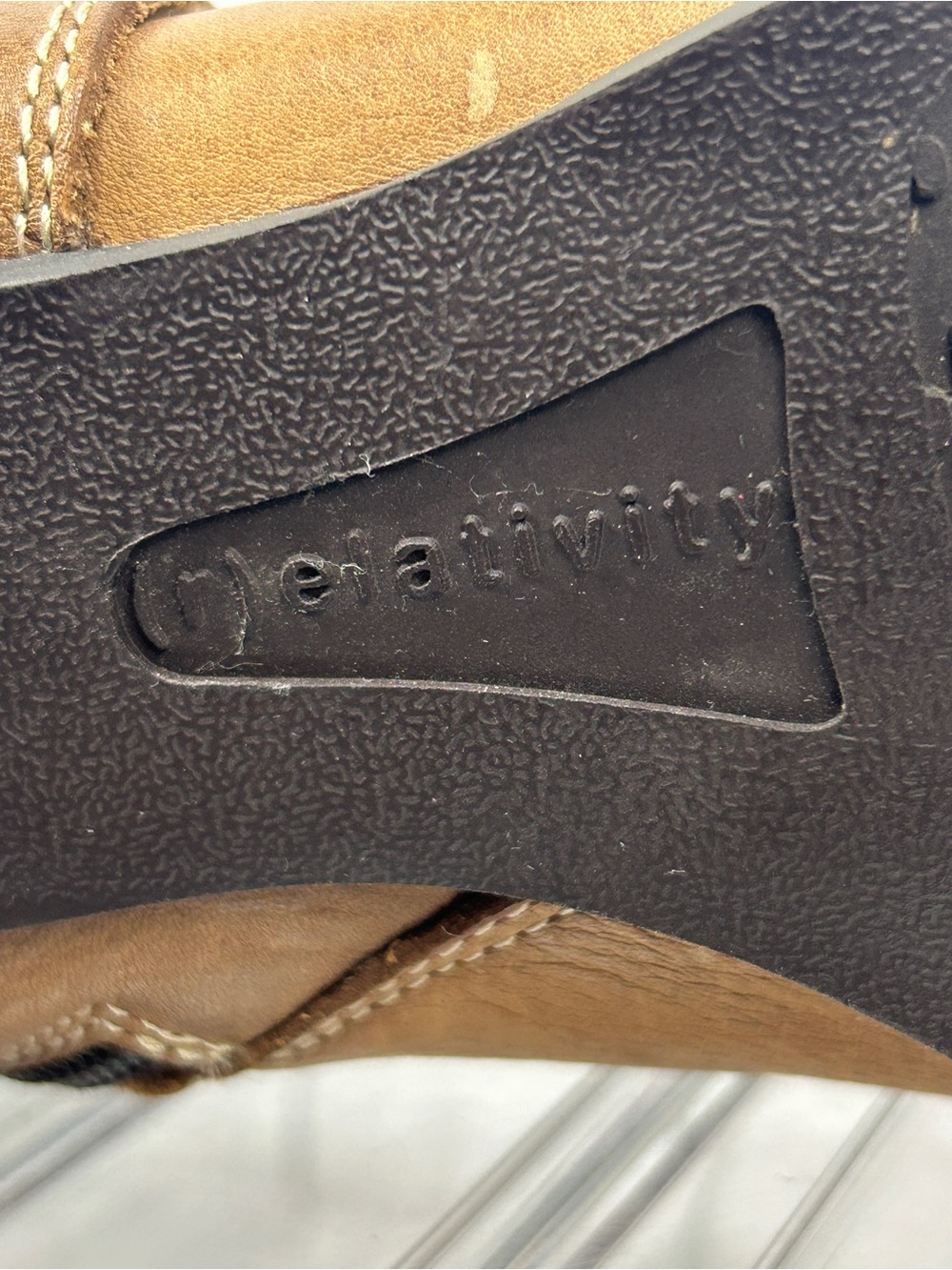 Relativity Two-Tone Brown Tall Riding Boots - Picture 10 of 11